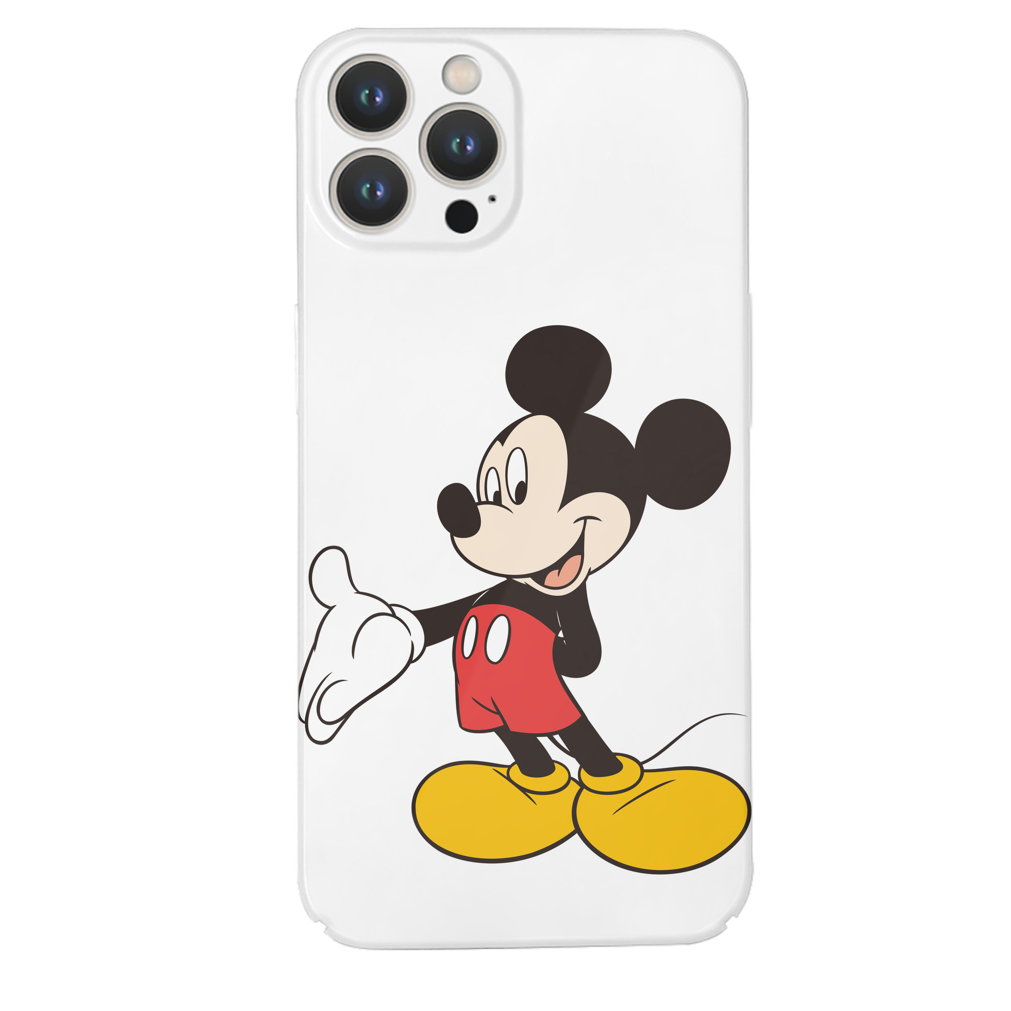 （画像用） ミッキーマウス Mickey Mouse 【iPhone 14シリーズ対応】ハードケース